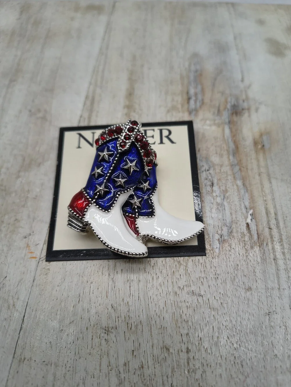 Napier Cowboy Boots Pin